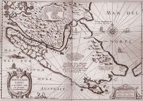 Карта Огненной земли